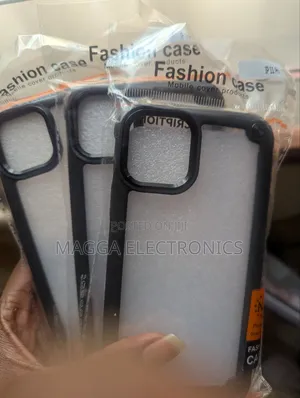 iPhone Transparent Hard Bumper Cases