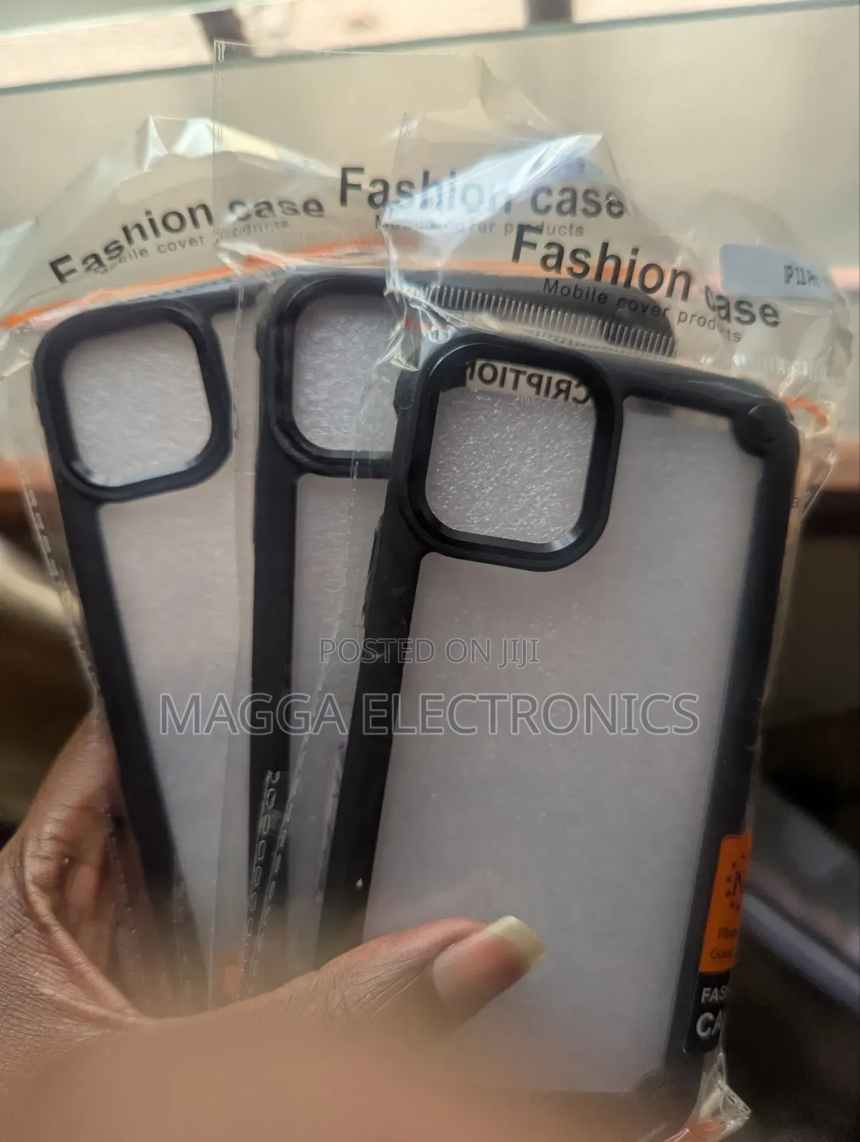 iPhone Transparent Hard Bumper Cases
