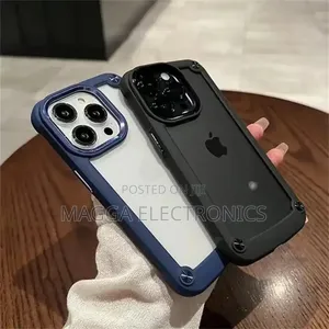iPhone Transparent Hard Bumper Cases