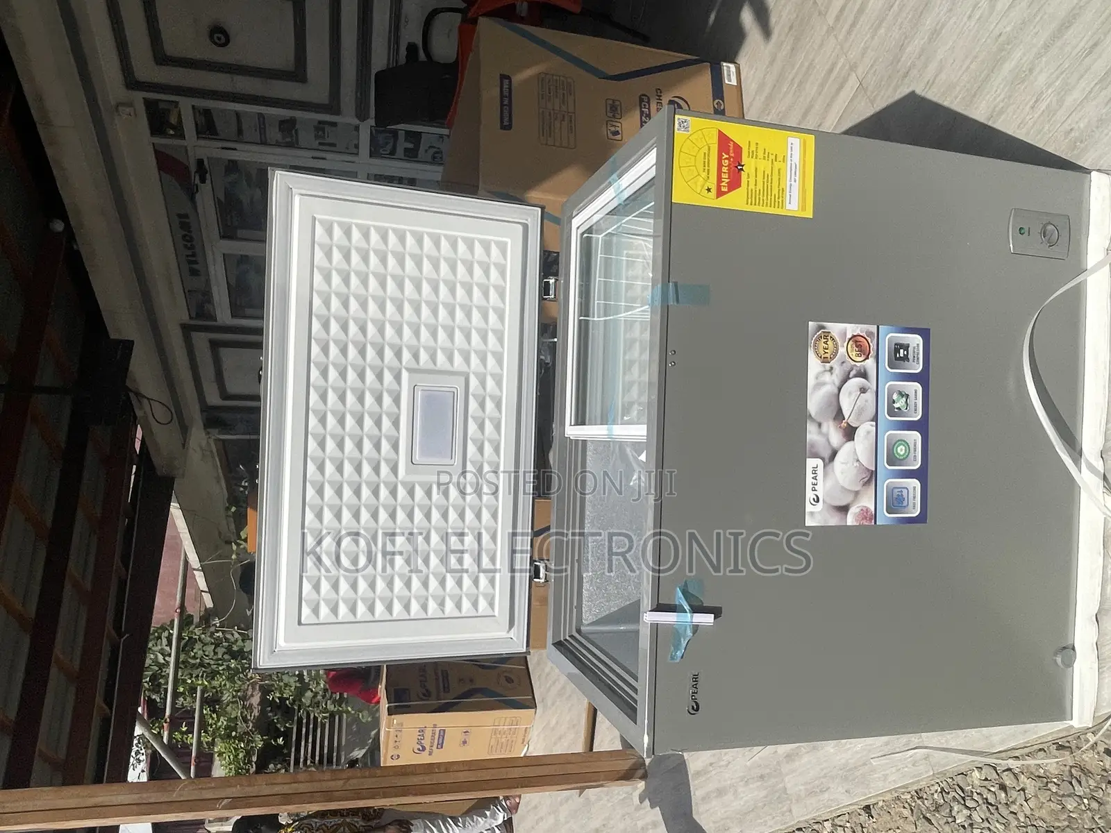 Keep Food Safe With Pearl 200liter Single Door Chest Freezer