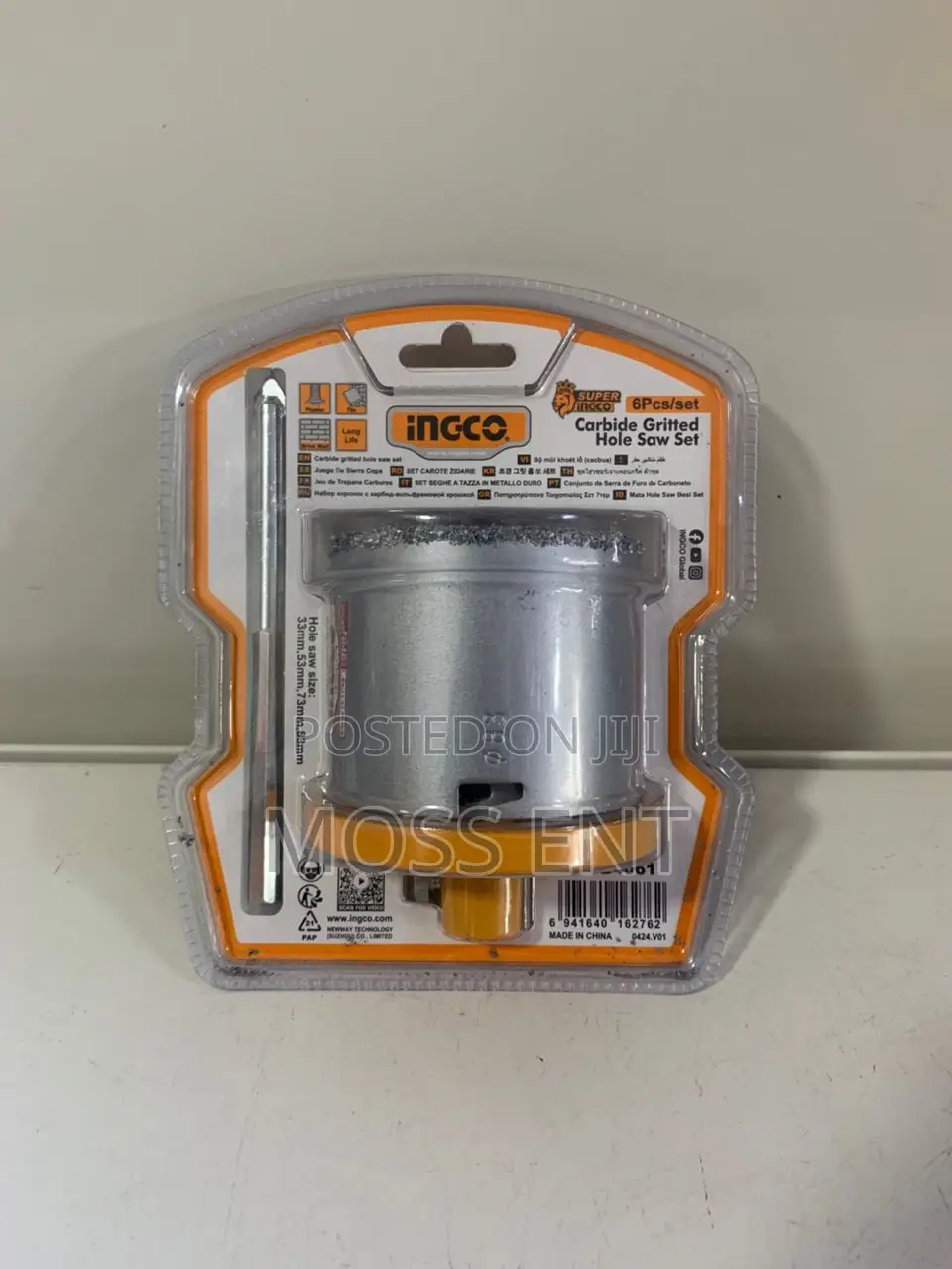 Carbide Gritted Hole Saw Set - Hsb4061