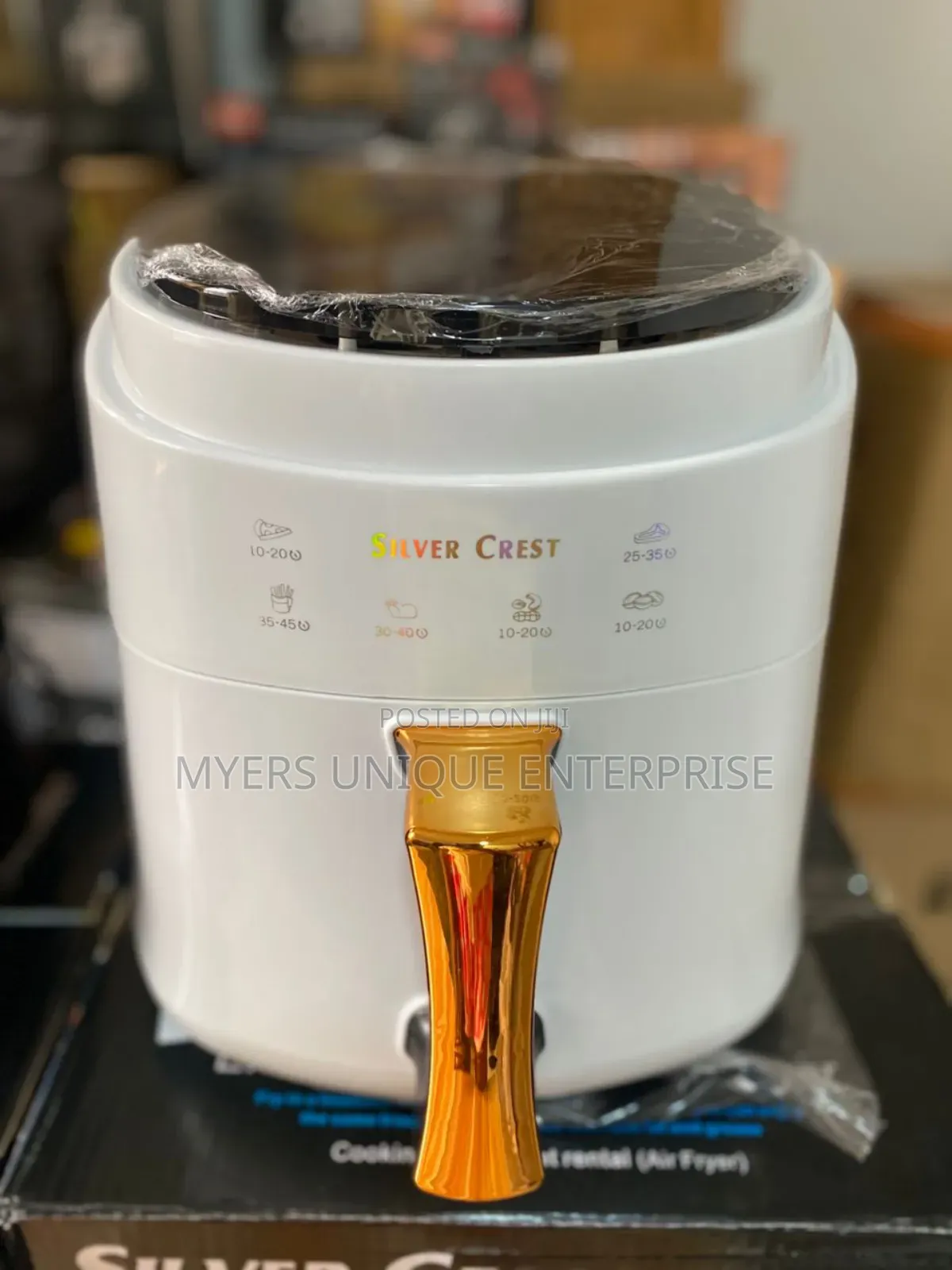 8l Neatly Sealed Silver Crest Airfryer