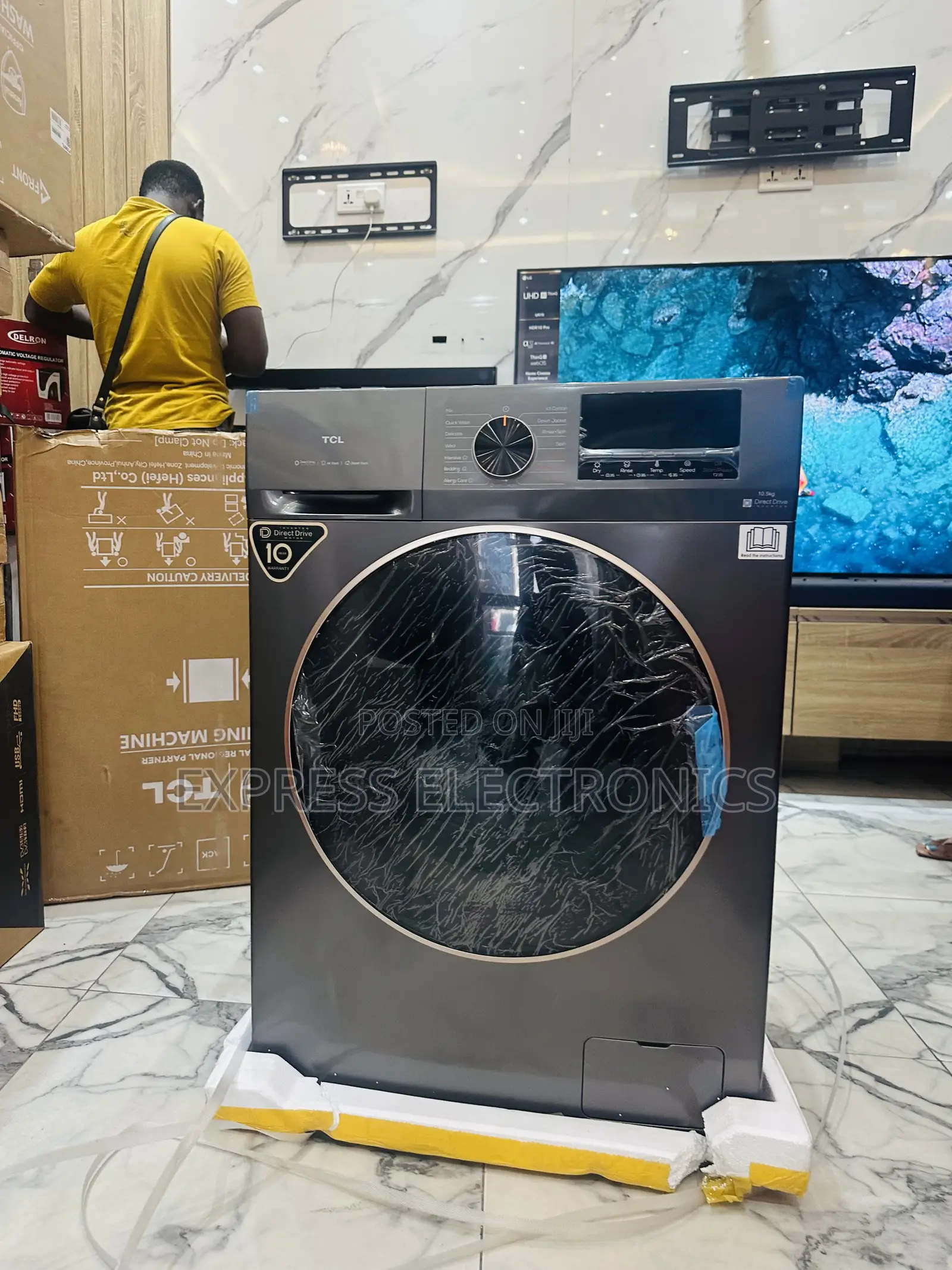 Full Auto Hand Wash Effect 10.5/7kg TCL WM