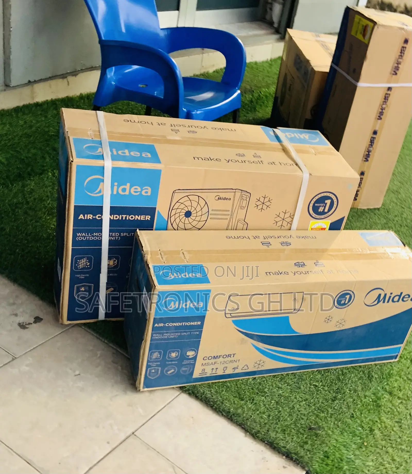 Midea Auto Start 1.5 R410 Gas White Airconditioner