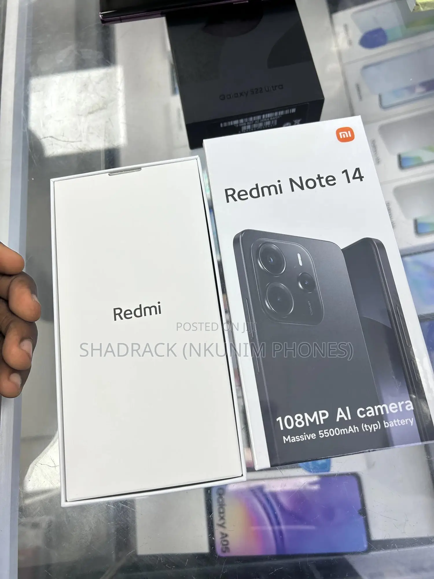 New Xiaomi Redmi Note 14 4G 256 GB Black