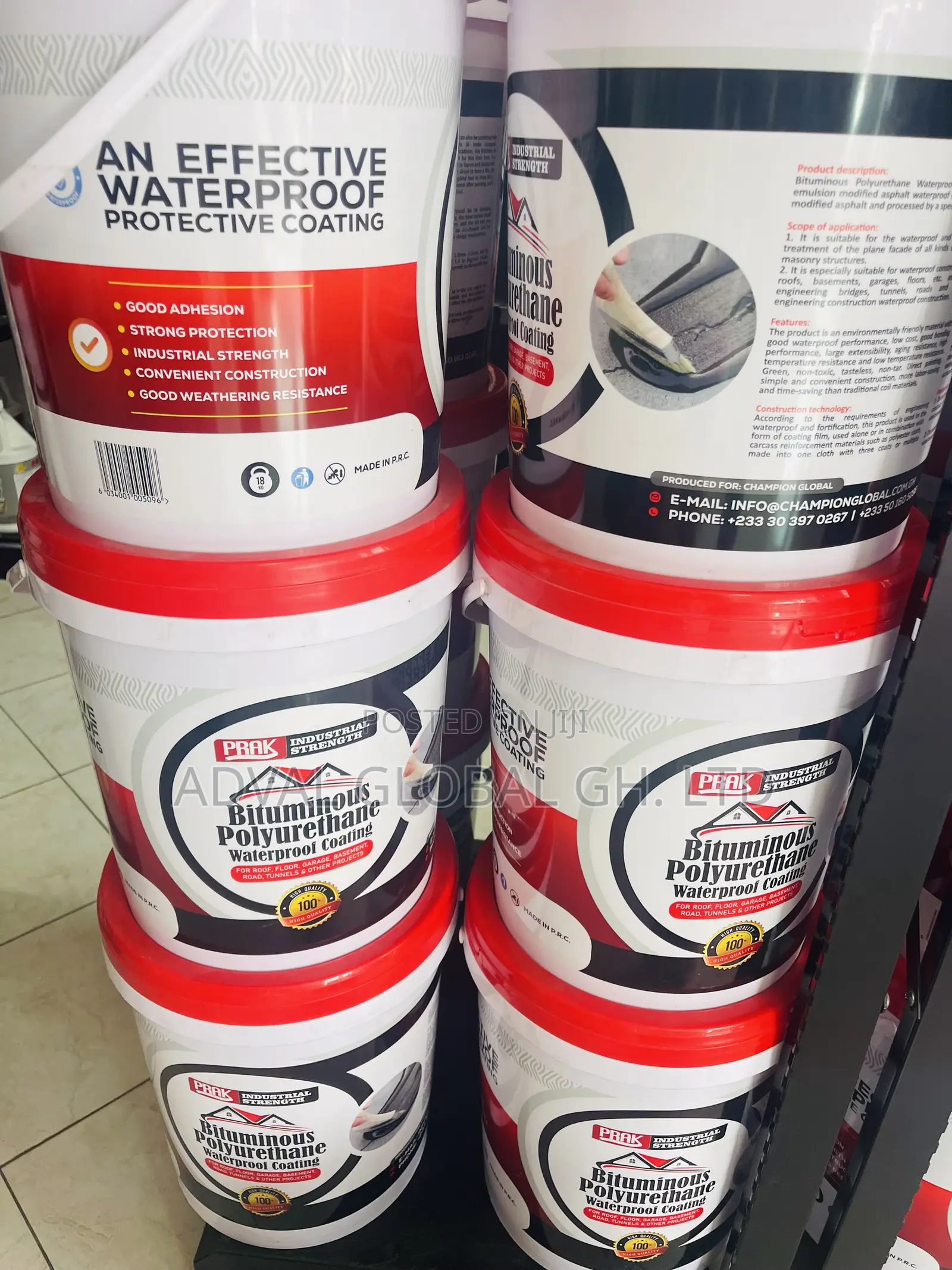 Bituminous Polyurethane (Waterproof Coating)