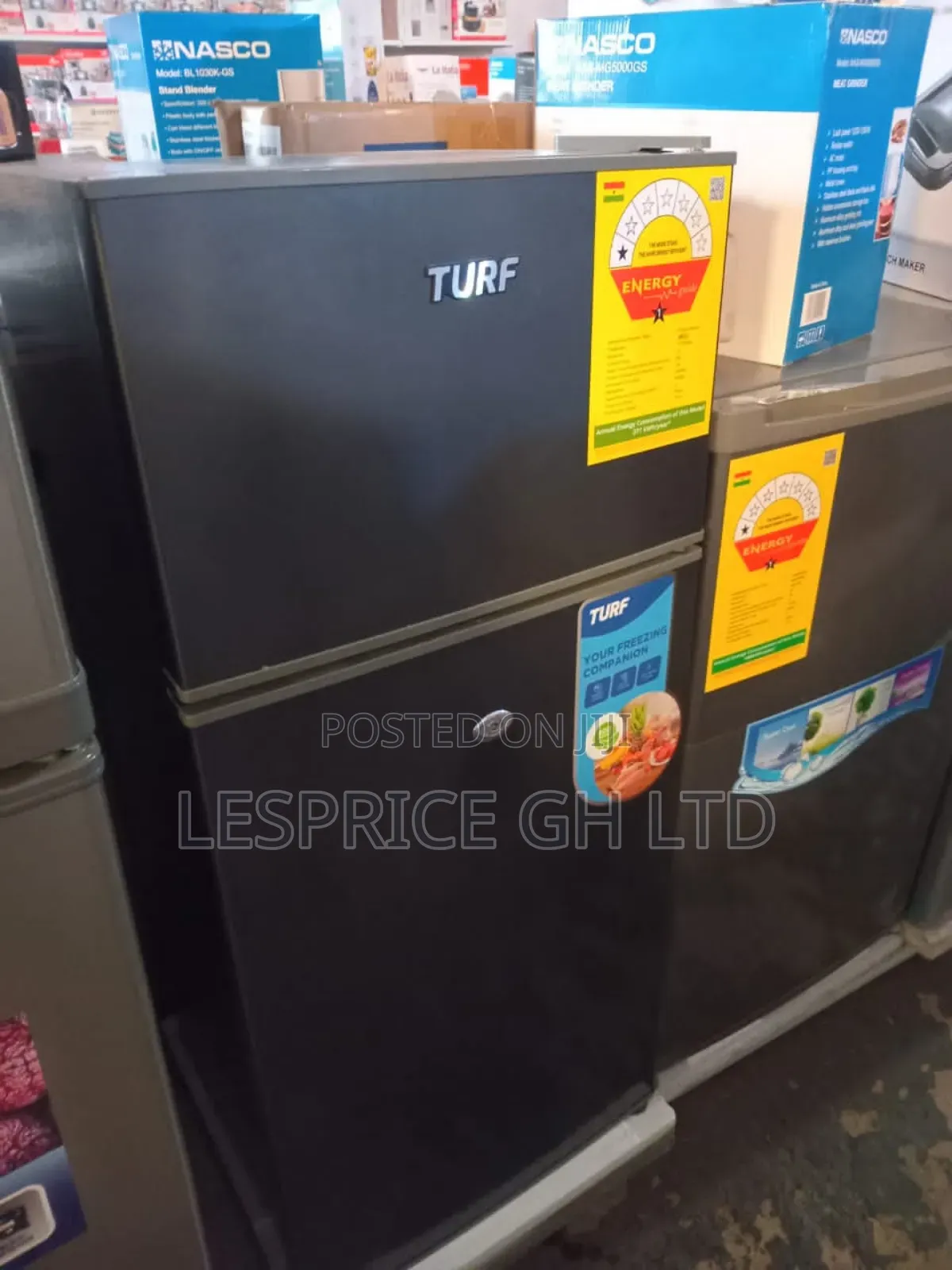 Efficient Cooling With Turf Double Door Fridge