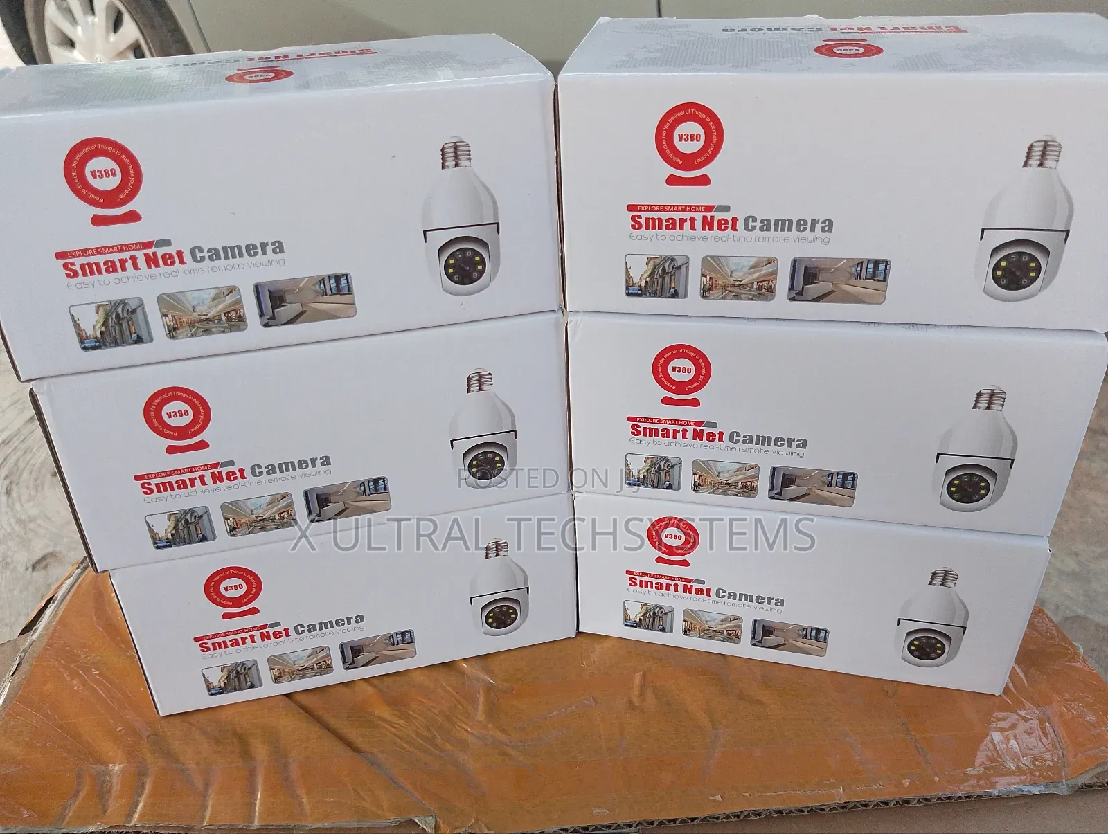 V380pro Wifi Bulb Camera
