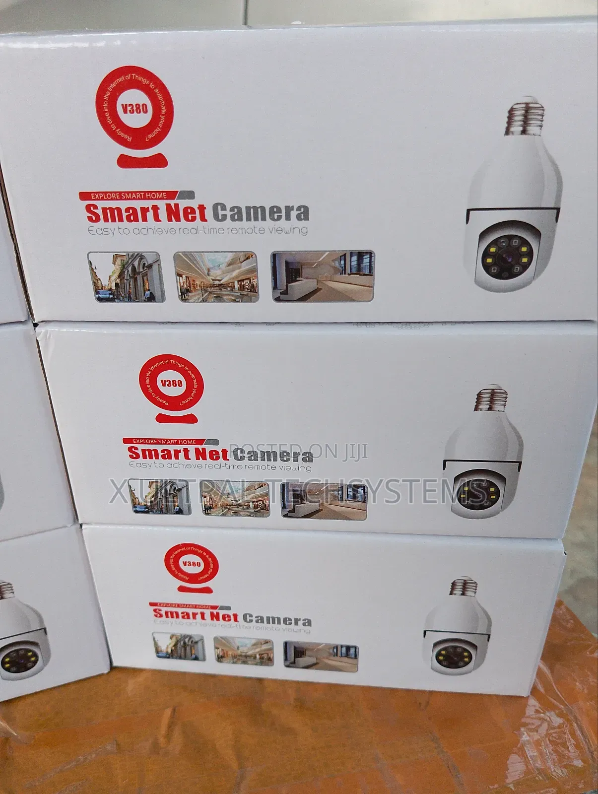 V380pro Wifi Bulb Camera