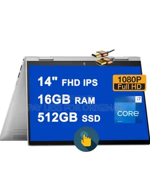 New Laptop HP Envy x360 16GB Intel Core i7 SSD 512GB
