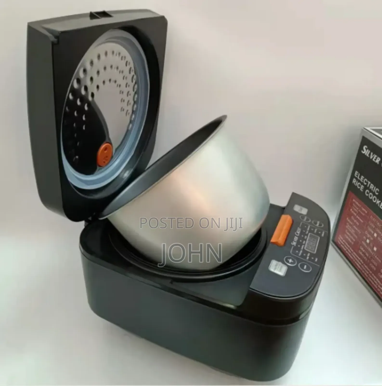 Silver Crest Rice Cooker Black