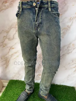 Blue Denim Jeans Trousers