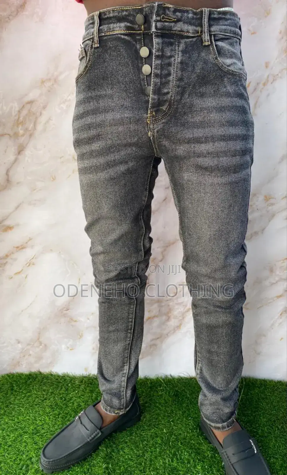 Original Turkish Ash Fade Jeans Trousers for Men
