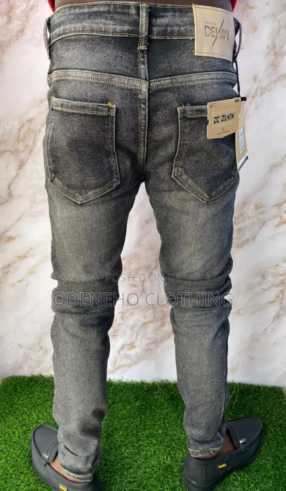Original Turkish Ash Fade Jeans Trousers for Men