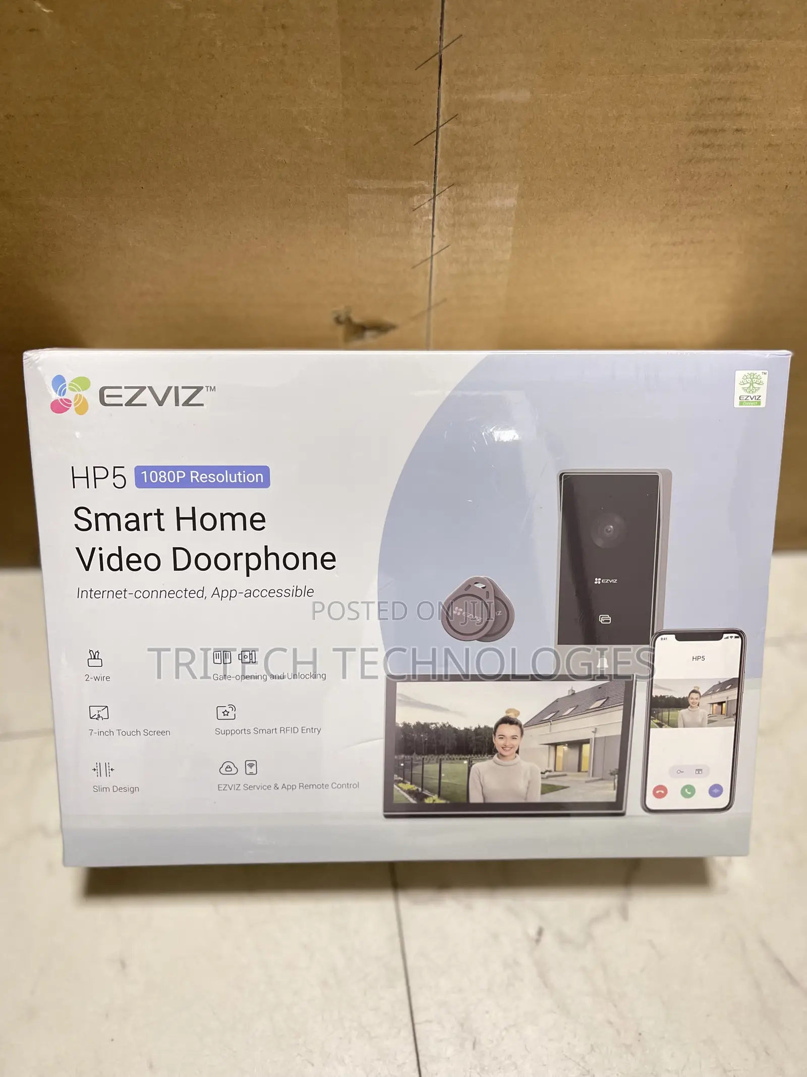 Ezviz Wireless Video Intercom Smart Home Hp5 (New)