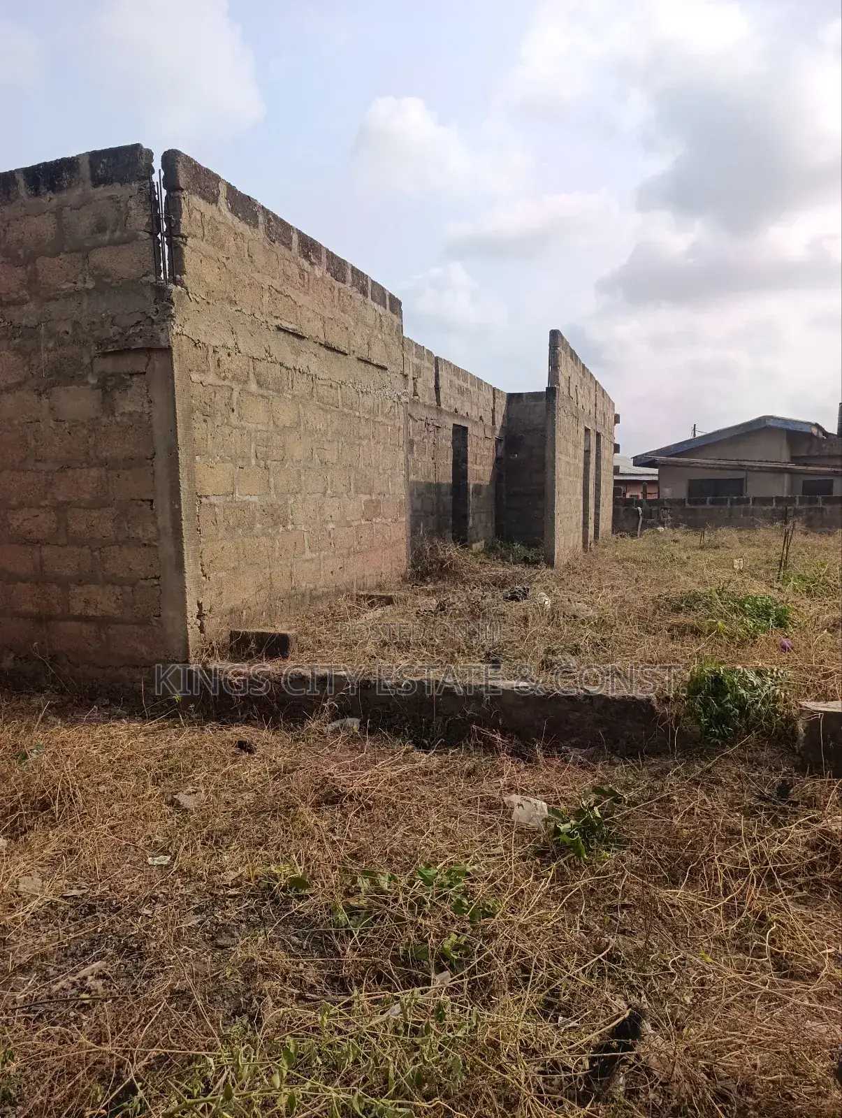 An Uncompleted 4 Bedroom House for Sale