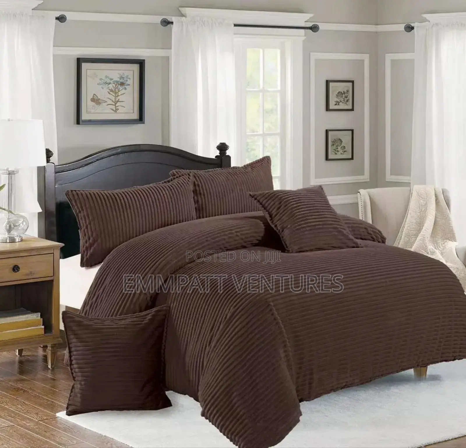 Bedsheet With Duvet and Pillow Cases