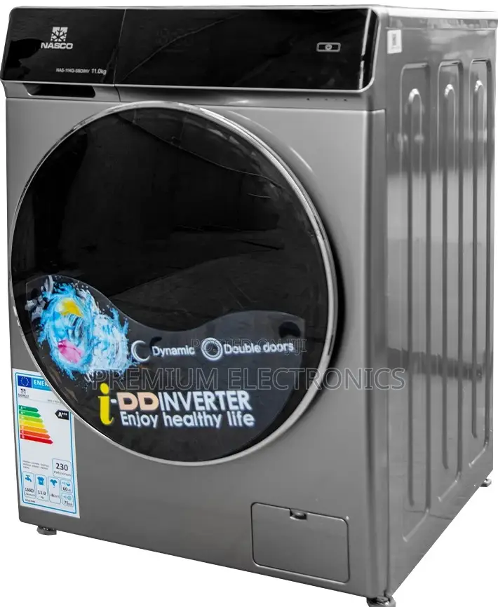Nasco 11kg Front Load Auto Washing Machine Nas-11kg-sbdinv