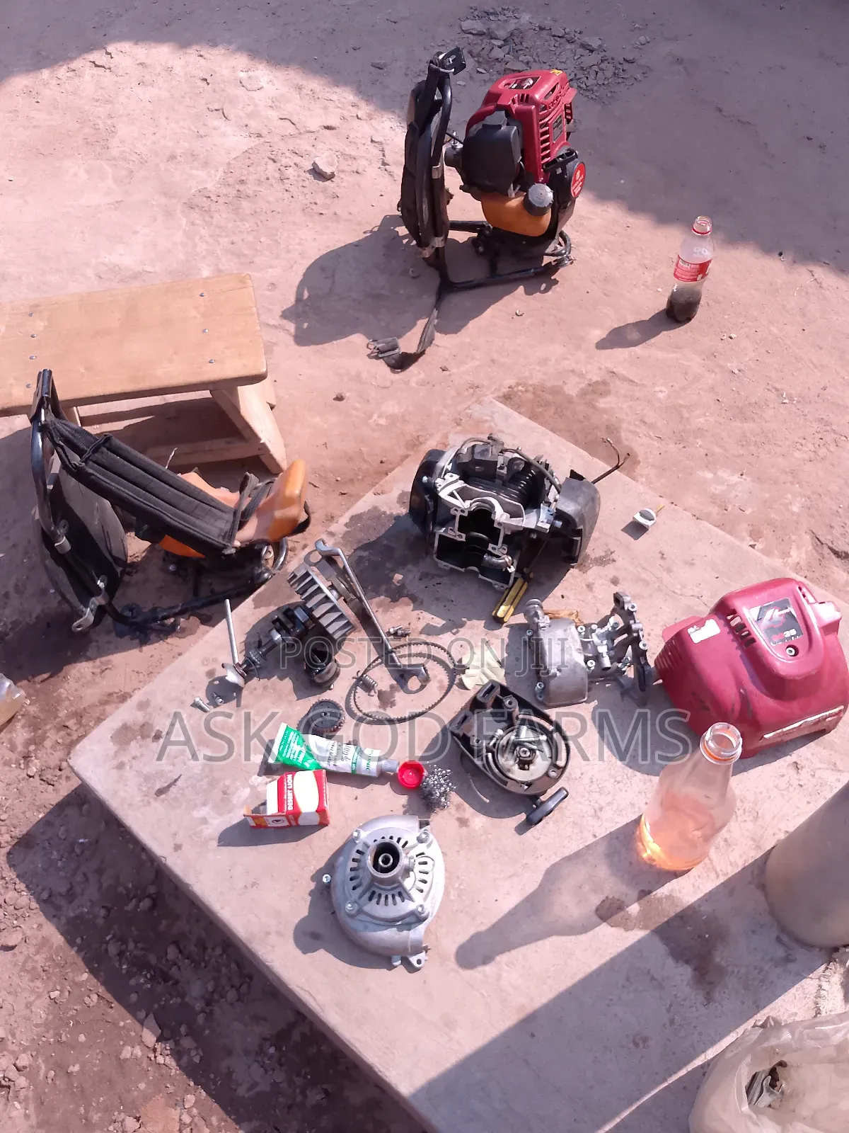 Repairs of Weeding Machine