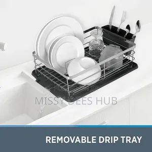 Black Dish Rack
