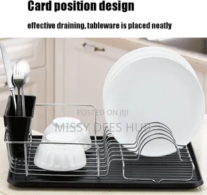 Black Dish Rack