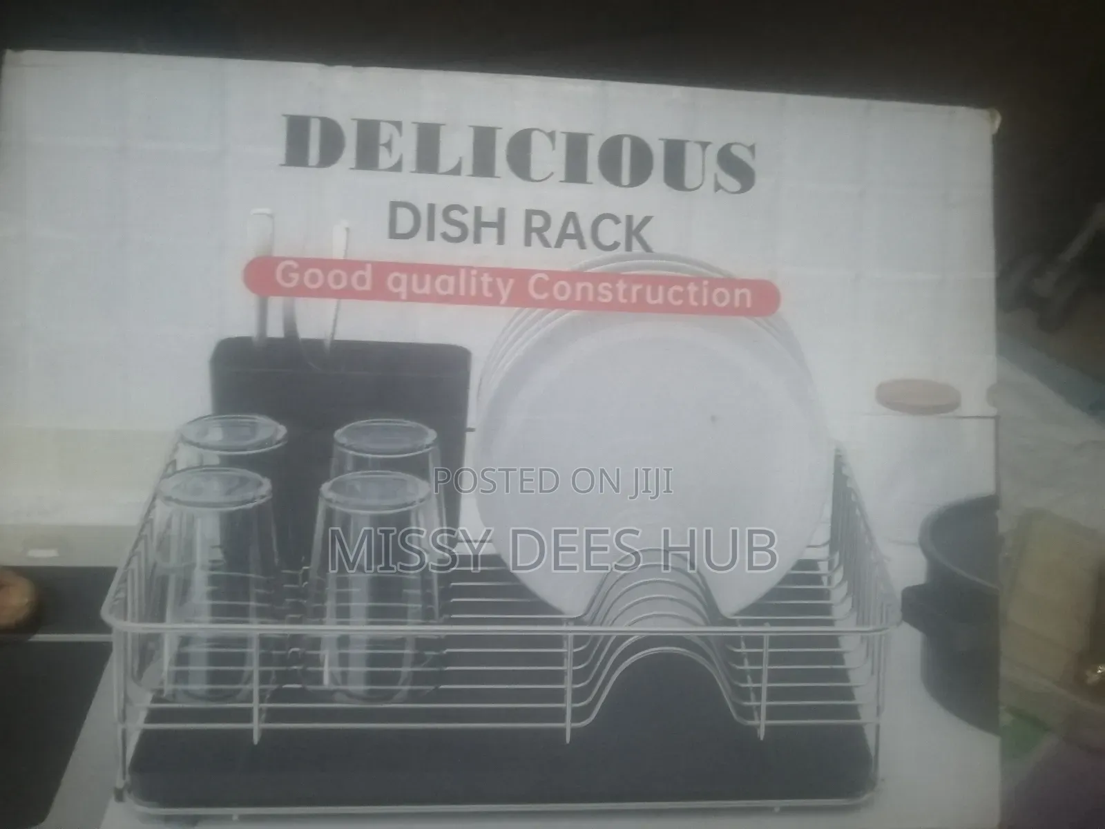 Black Dish Rack