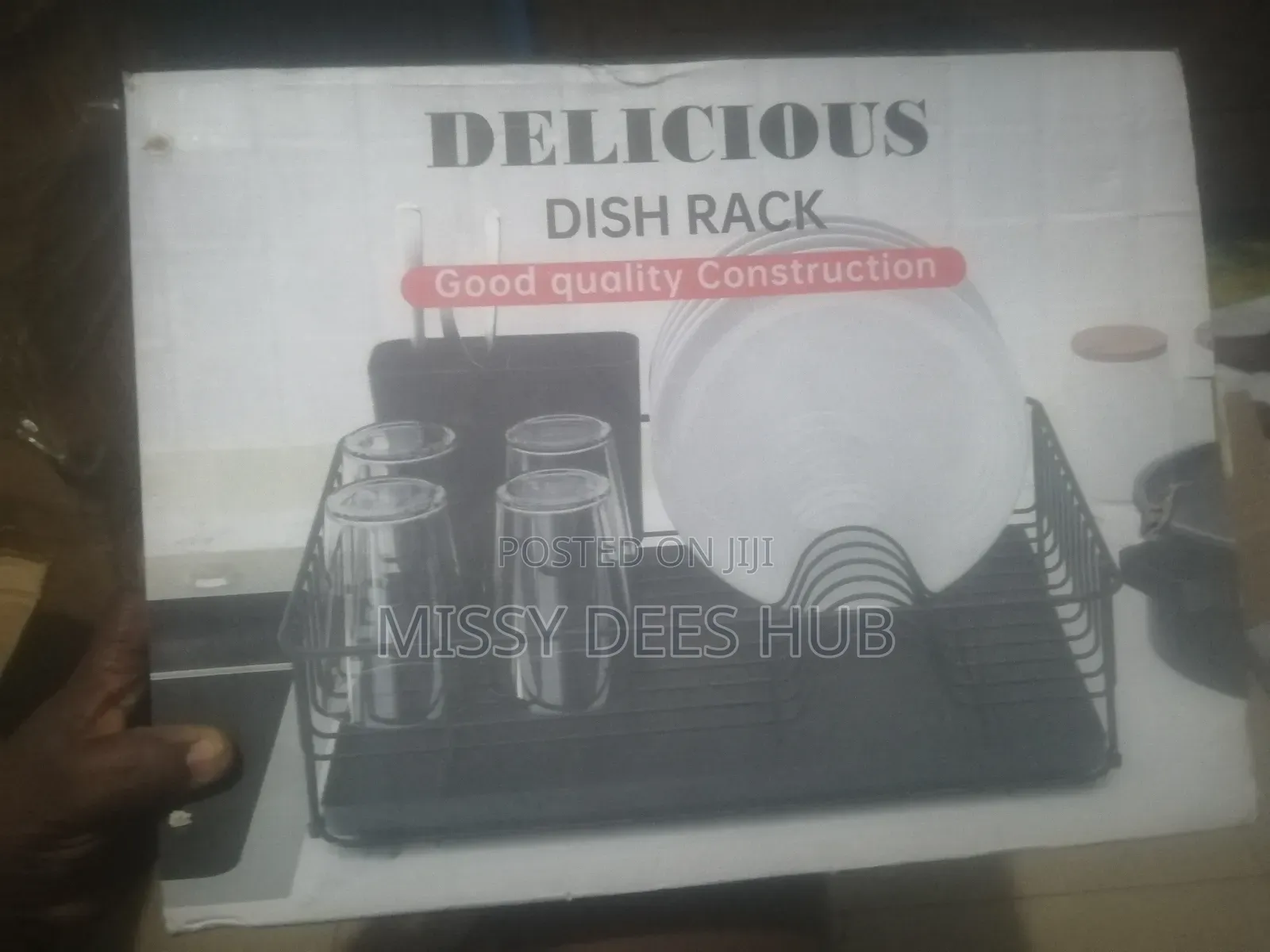 Black Dish Rack