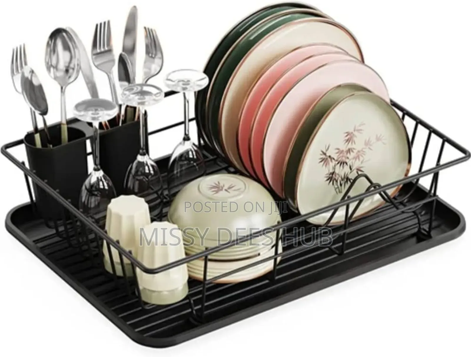 Black Dish Rack