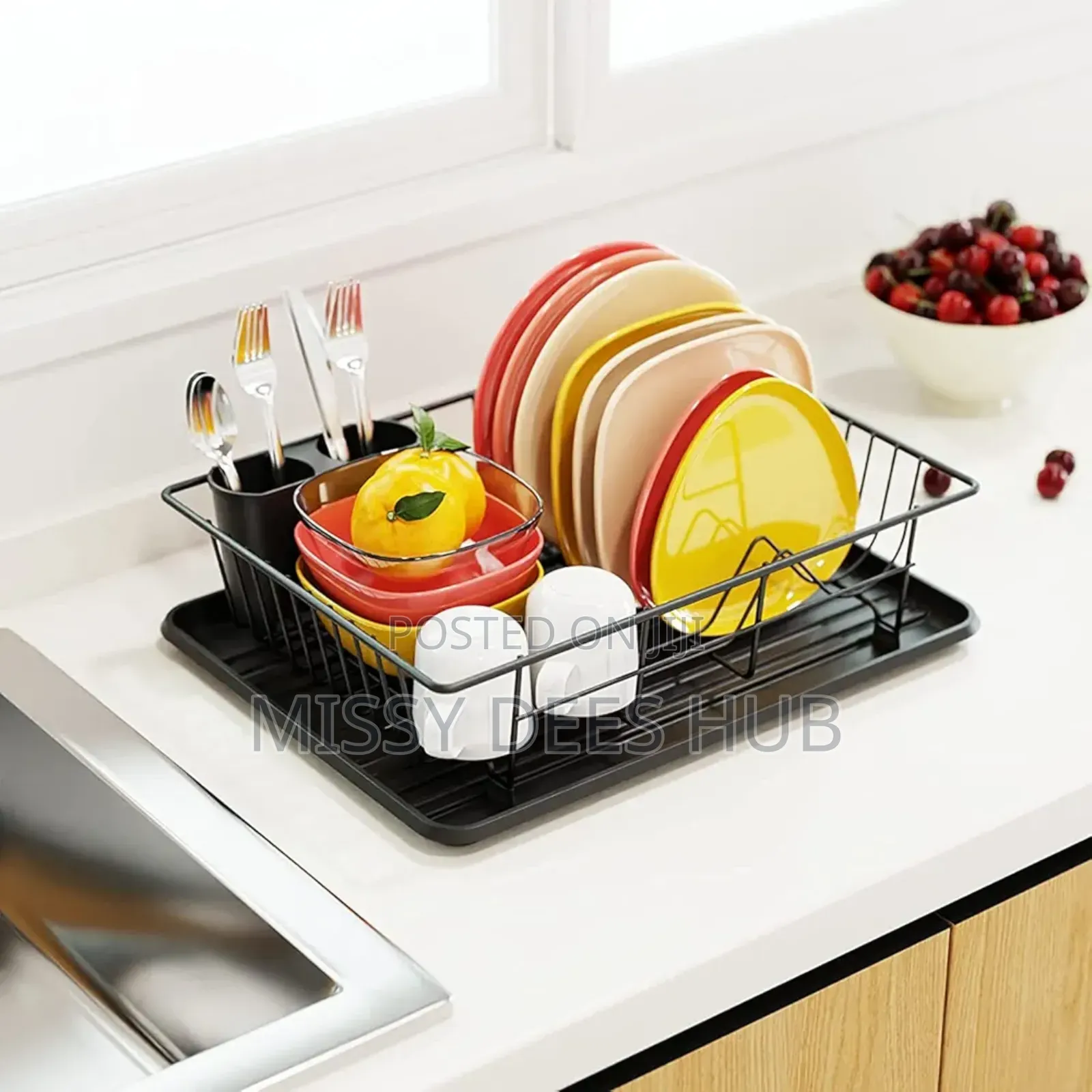 Black Dish Rack