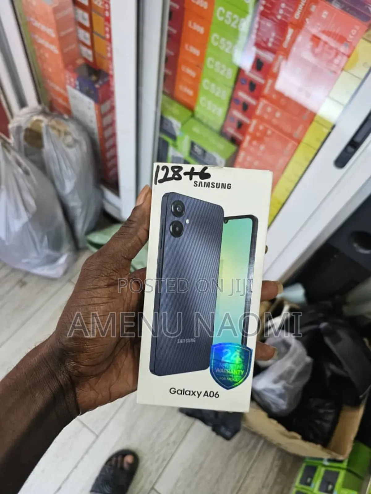 New Samsung Galaxy A06 128 GB Black