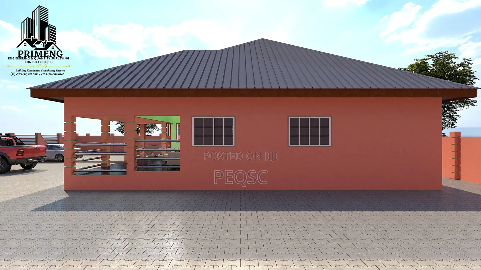 A Simple 3-Bedroom Residence Design by PEQSC