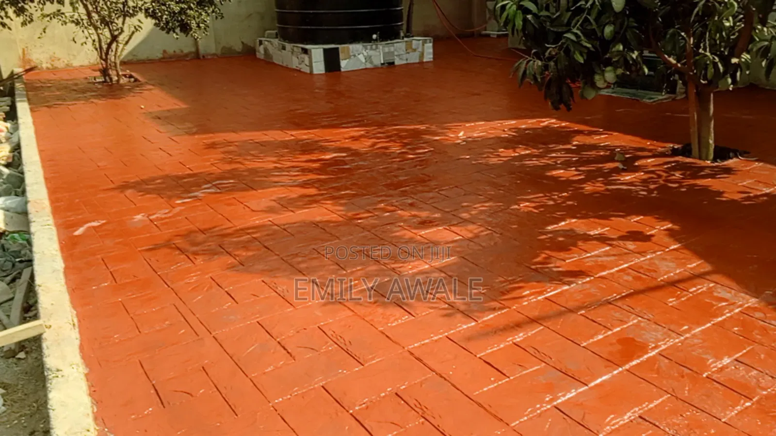 Floor Decorations Concrete Stamp