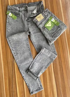 Quality Plain Turkish Jeans Trousers for Men