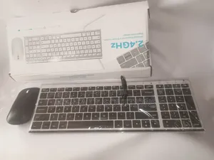Rechargeable Wireless Keyboard and Mouse