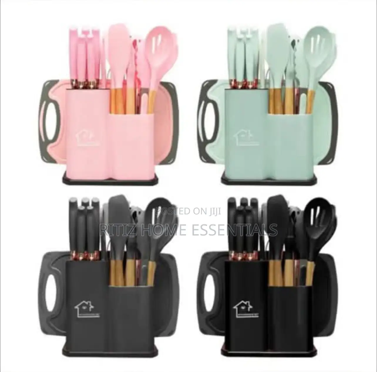 19pieces Silicone Laddle Set