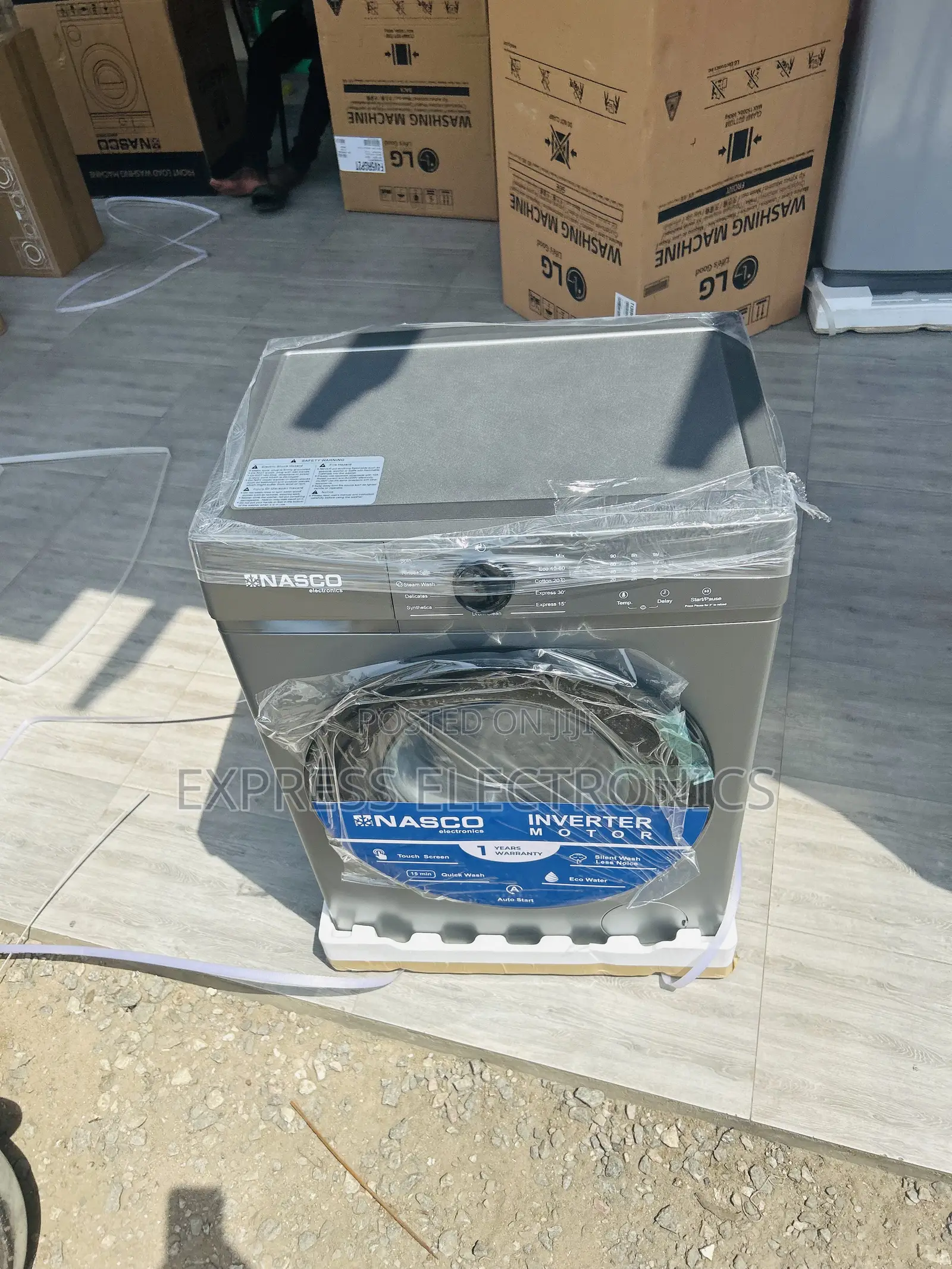 Pure Copper Motor Nasco 6kg Front Load WM Full Auto