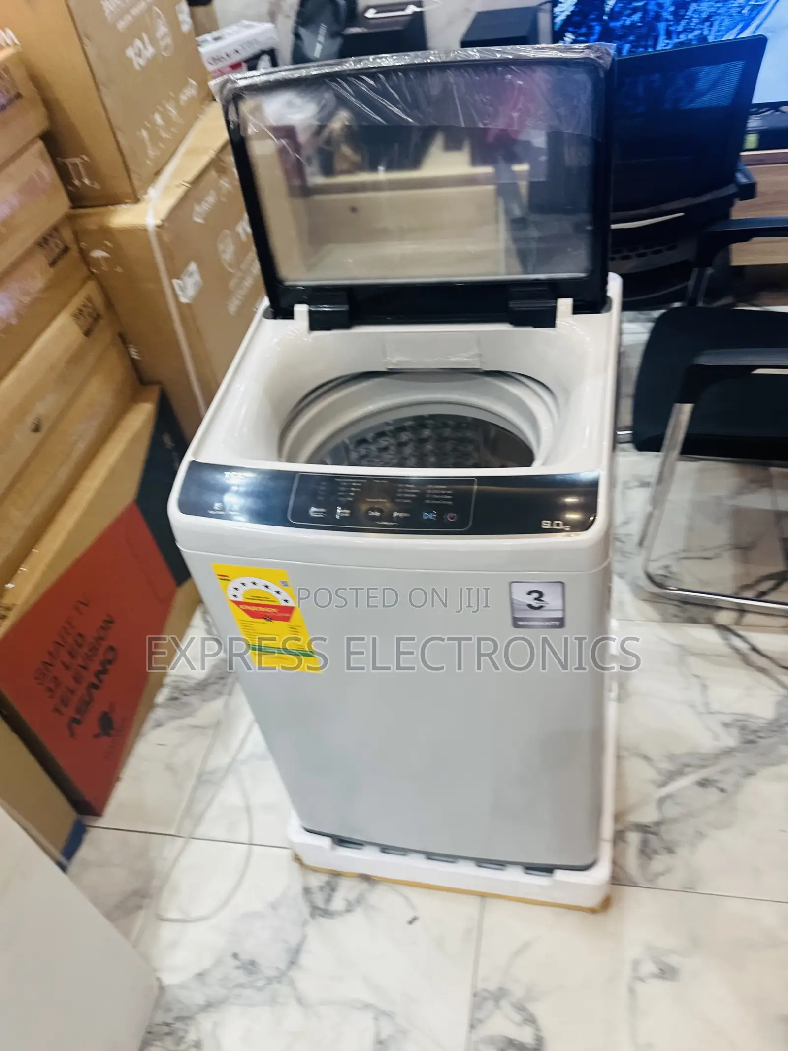 Wash Faster With TCL 8kg Topload WM ᅳᅳᅳ