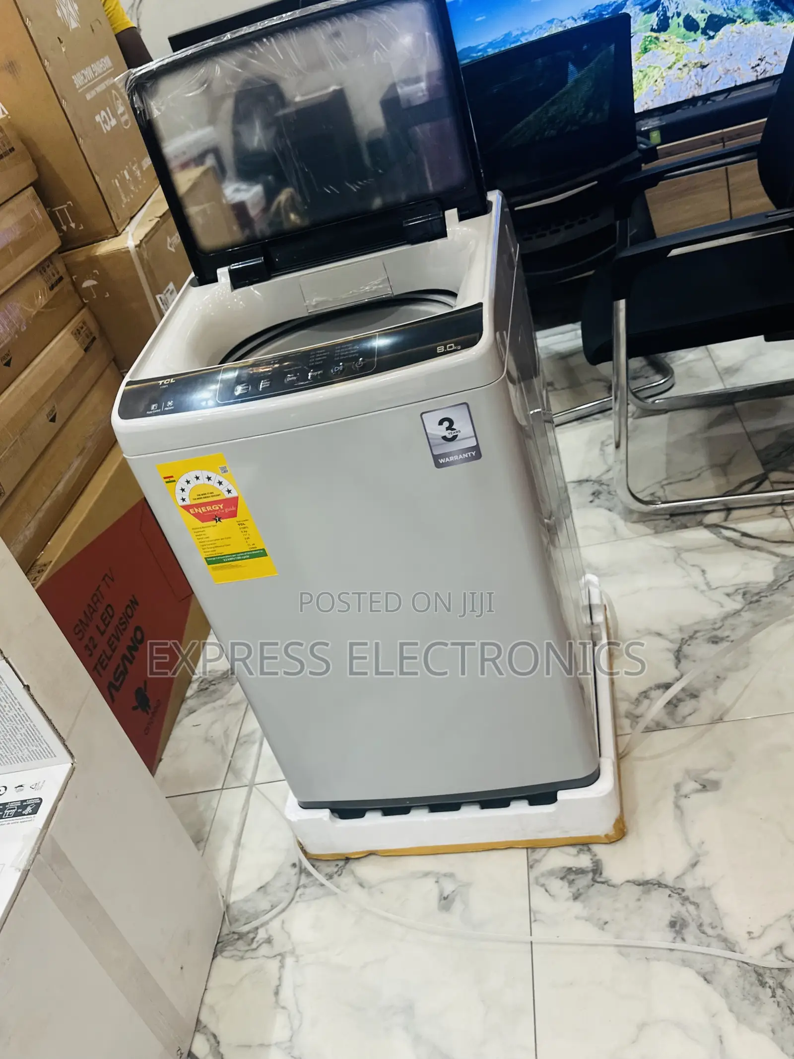 Fuzzy Control WM TCL 8kg Topload