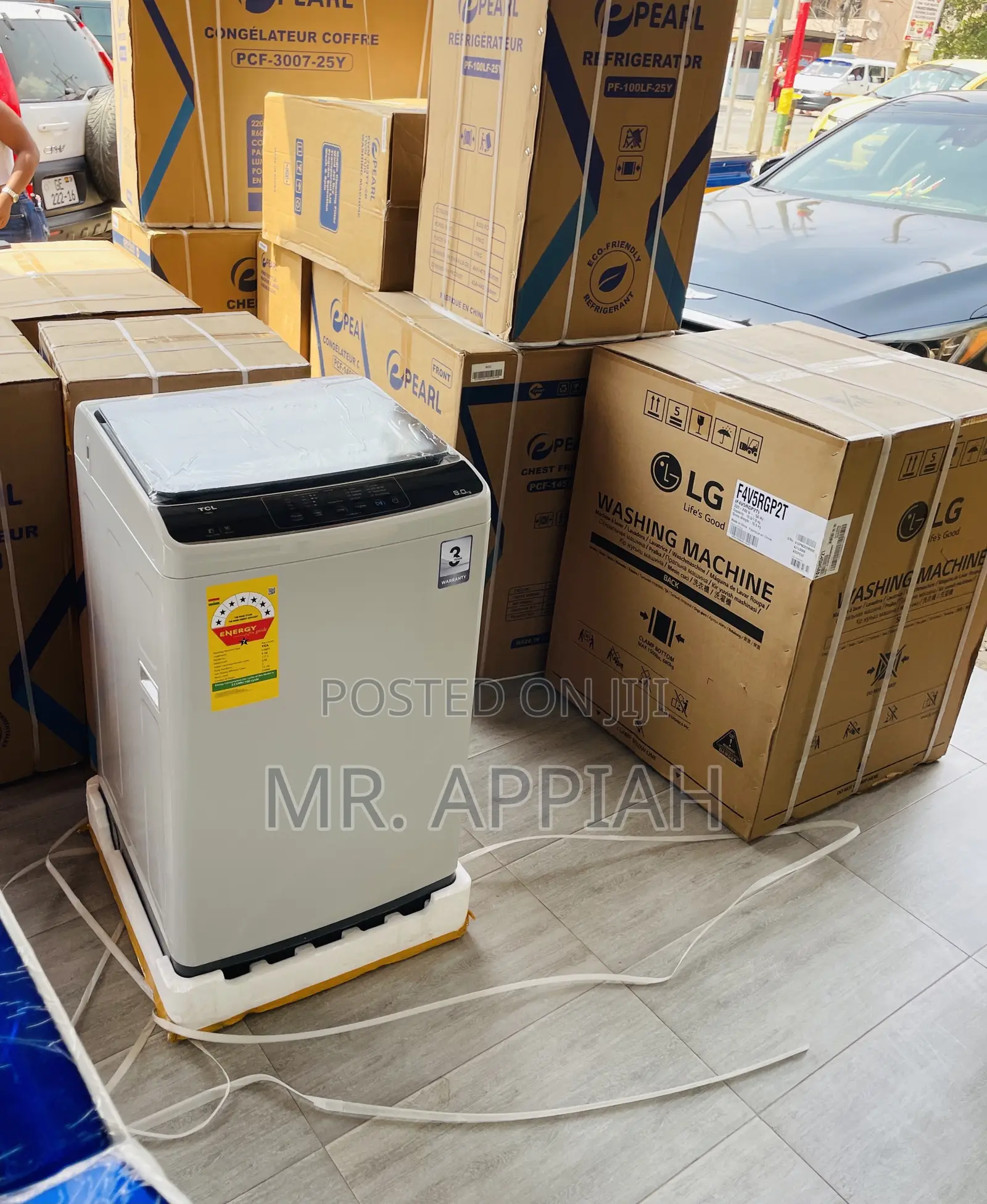 Revolutionize Your Laundry With TCL 8kg Washing Machine.