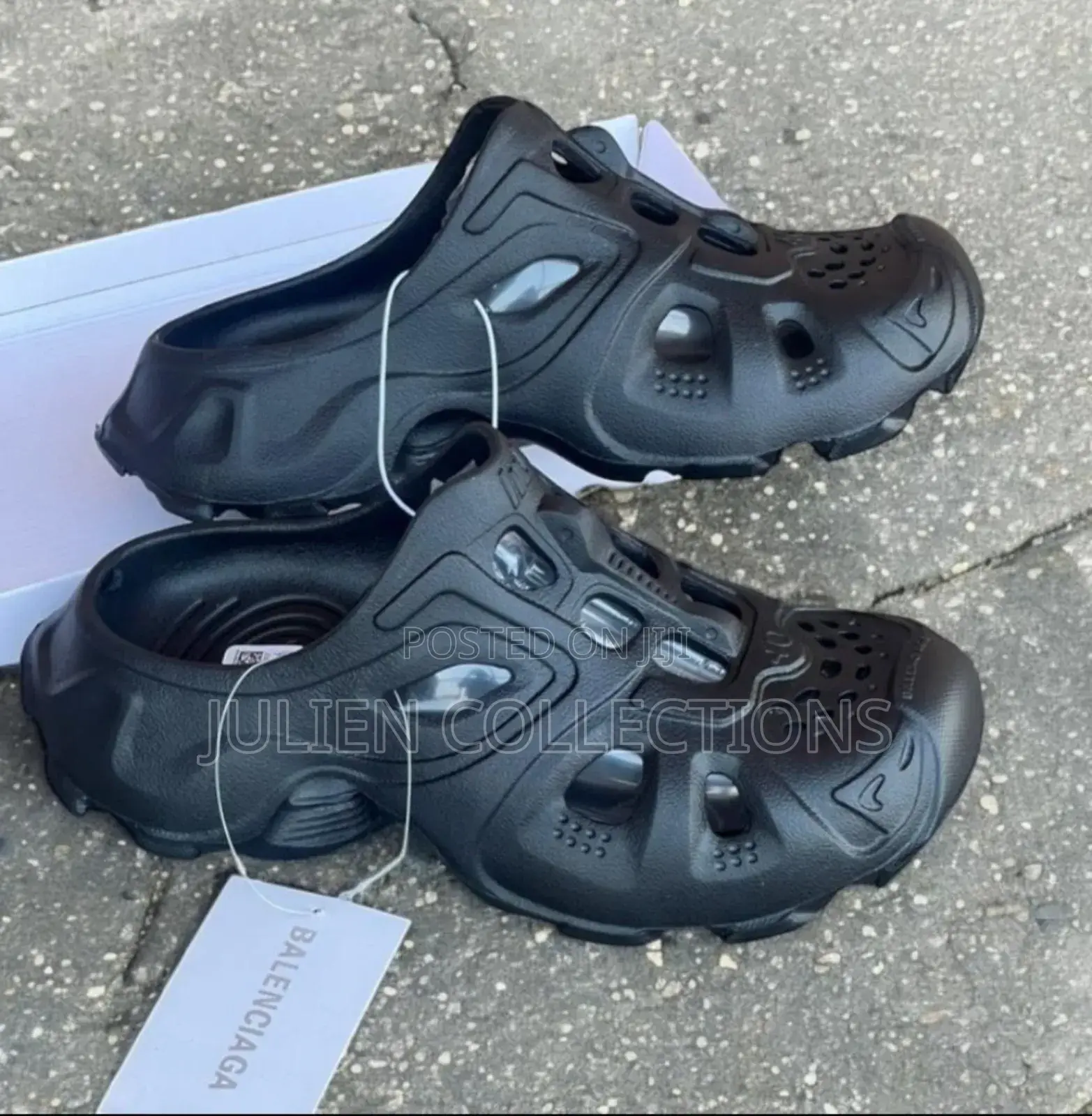 Balenciaga Crocs All Black