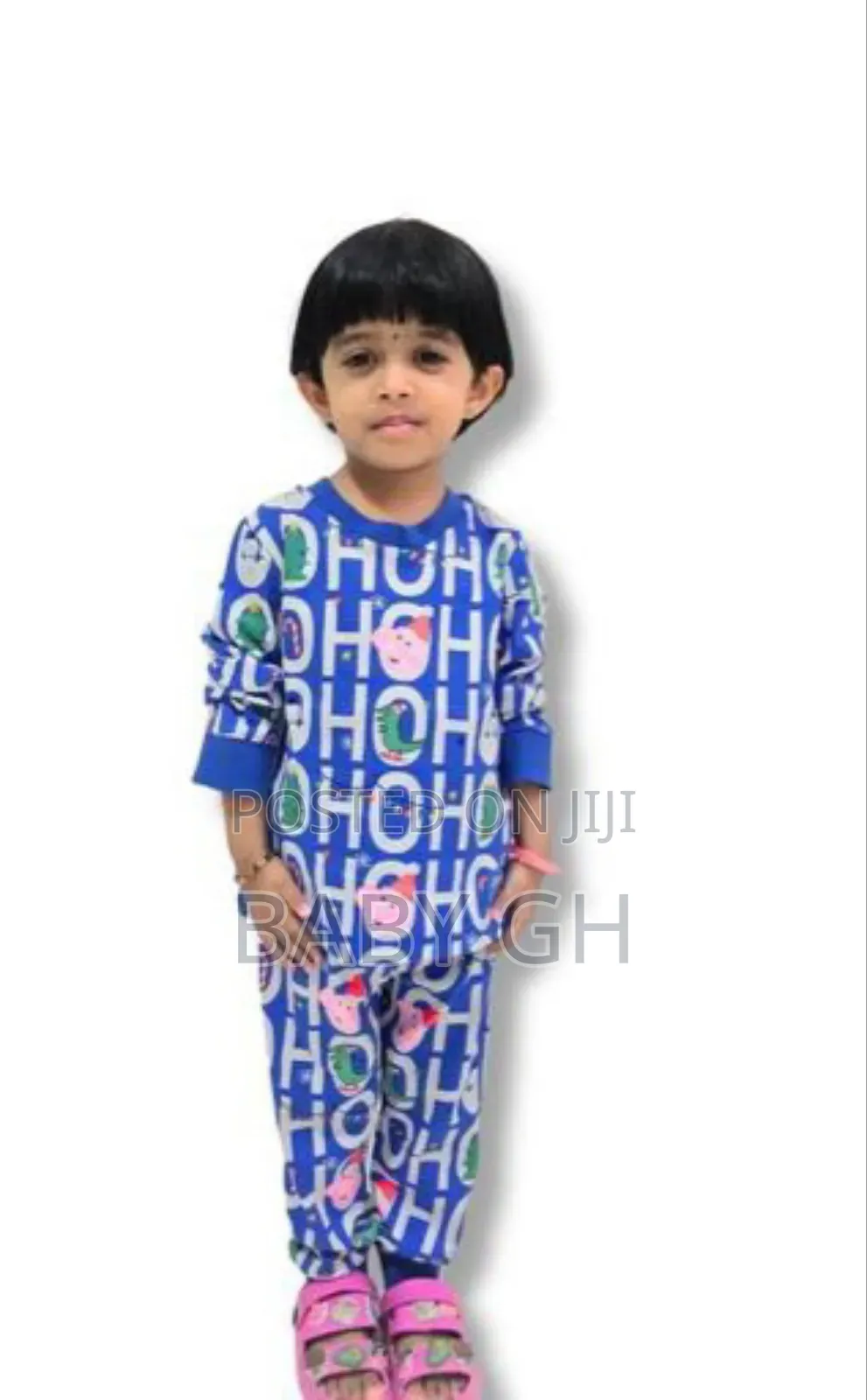Boys and Girls Blue Christmas Pyjamas