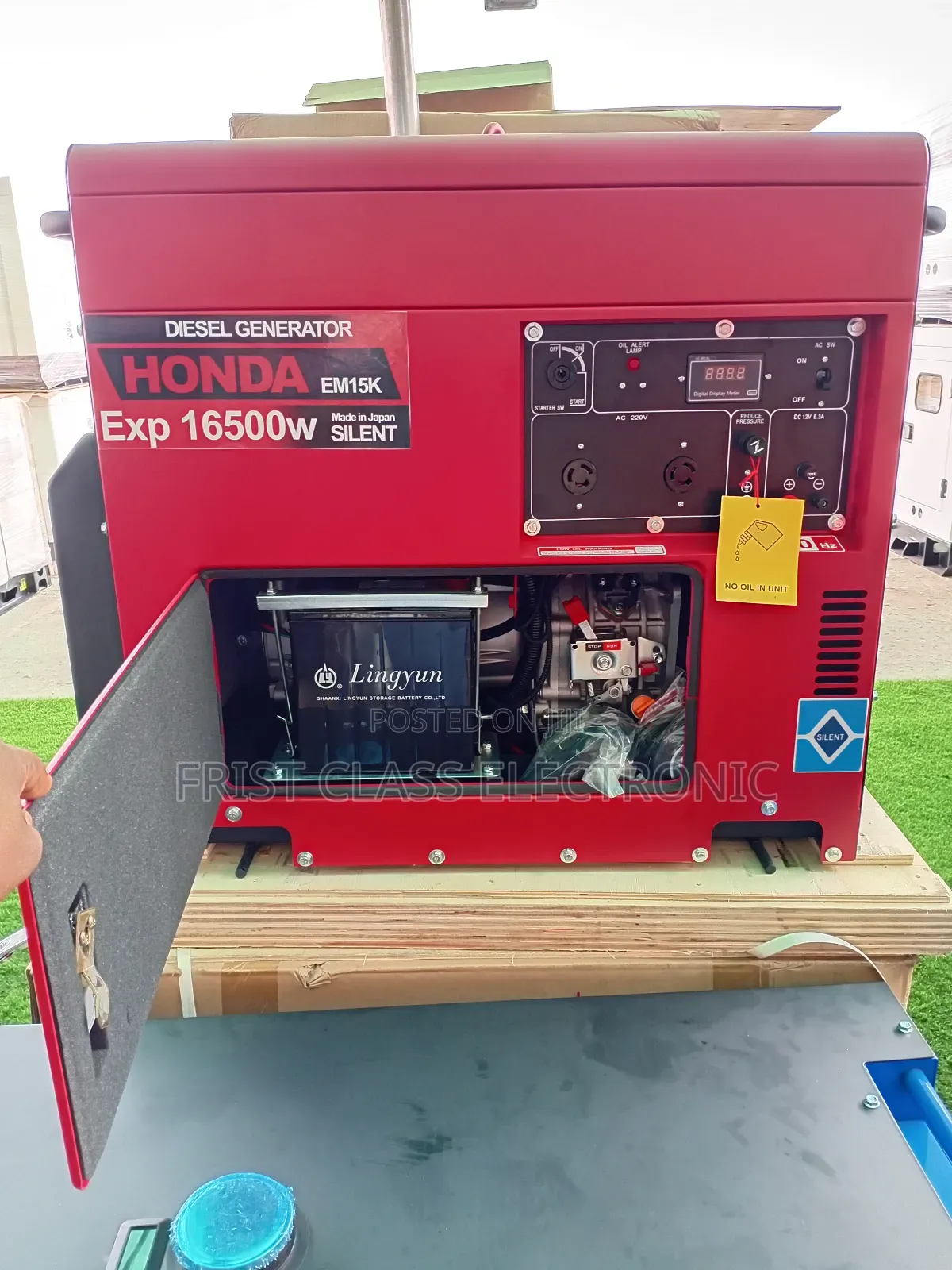 Generator Honda 15kva 16500wax Disel UK Generator