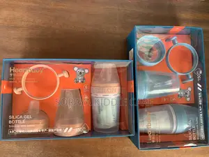 Heartbaby Silicone Feeding Bottle Set