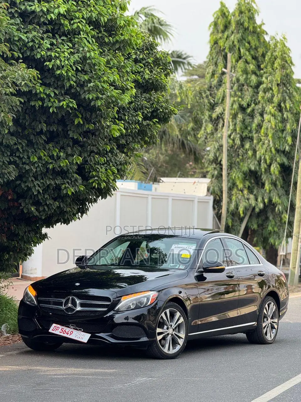Mercedes-Benz C300 Luxury 4Matic Sedan AWD (2.0L 4cyl 7A) 2016 Black