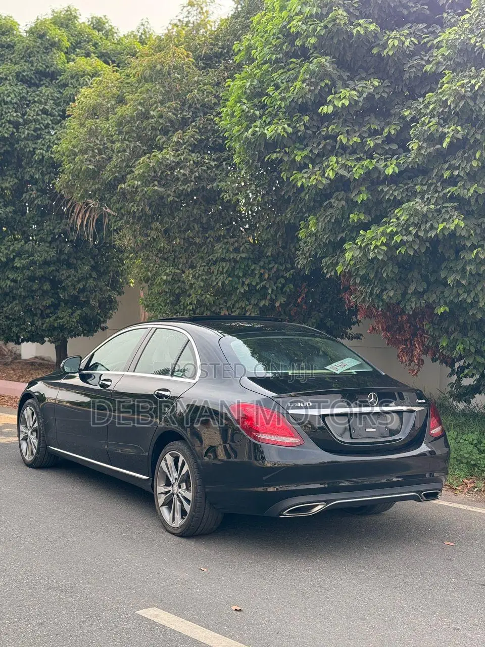 Mercedes-Benz C300 Luxury 4Matic Sedan AWD (2.0L 4cyl 7A) 2016 Black