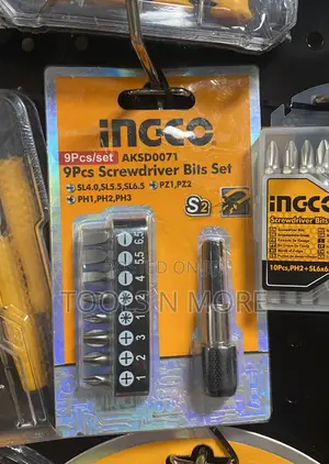 INGCO 9 PCS Screwdriver Bit Set