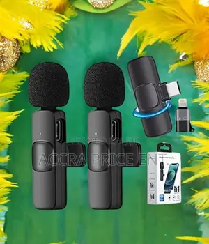 2 in 1 Wireless Microphone for Android and iPhone
