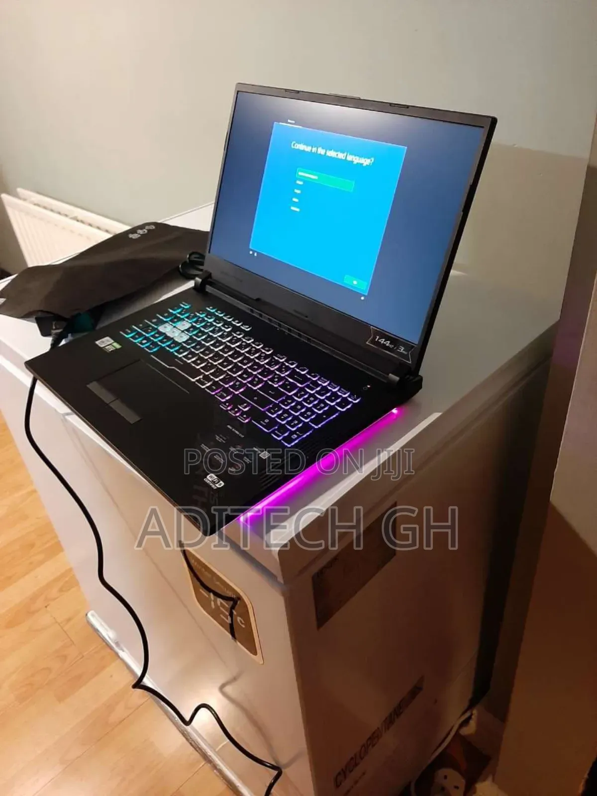 New Laptop Asus ROG Strix G17 16GB Intel Core I7 SSD 1T