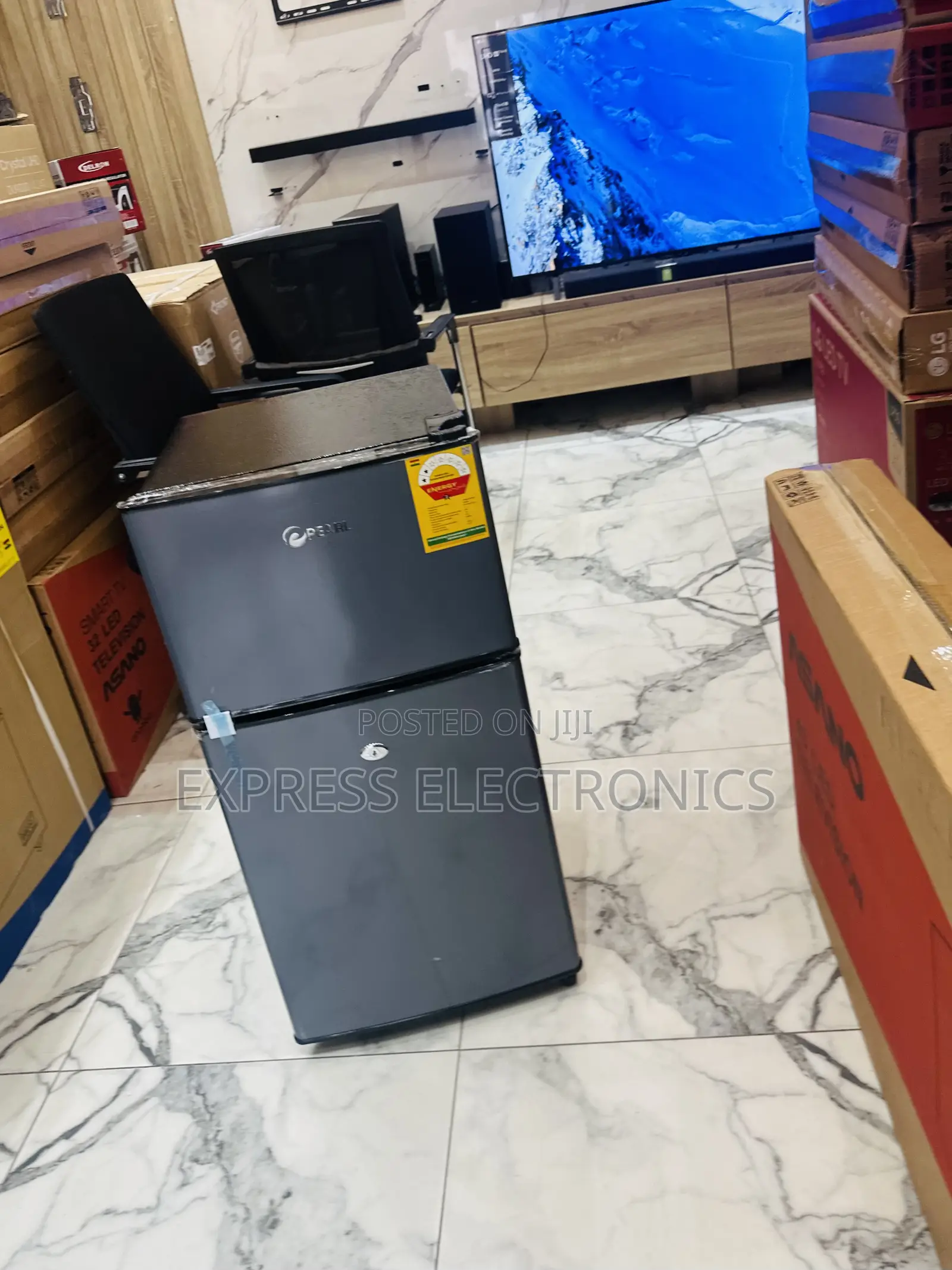 Zealous Sleek Double Door Fridge Pearl New Design