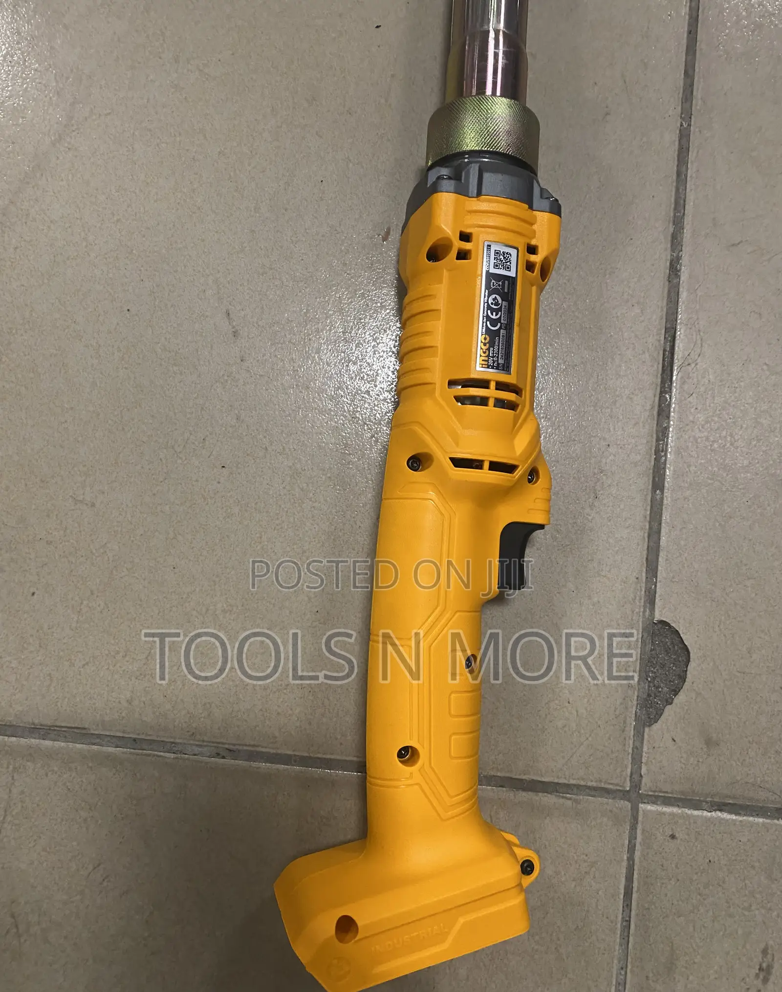 Ingco Cordless Concrete Vibrator 20v